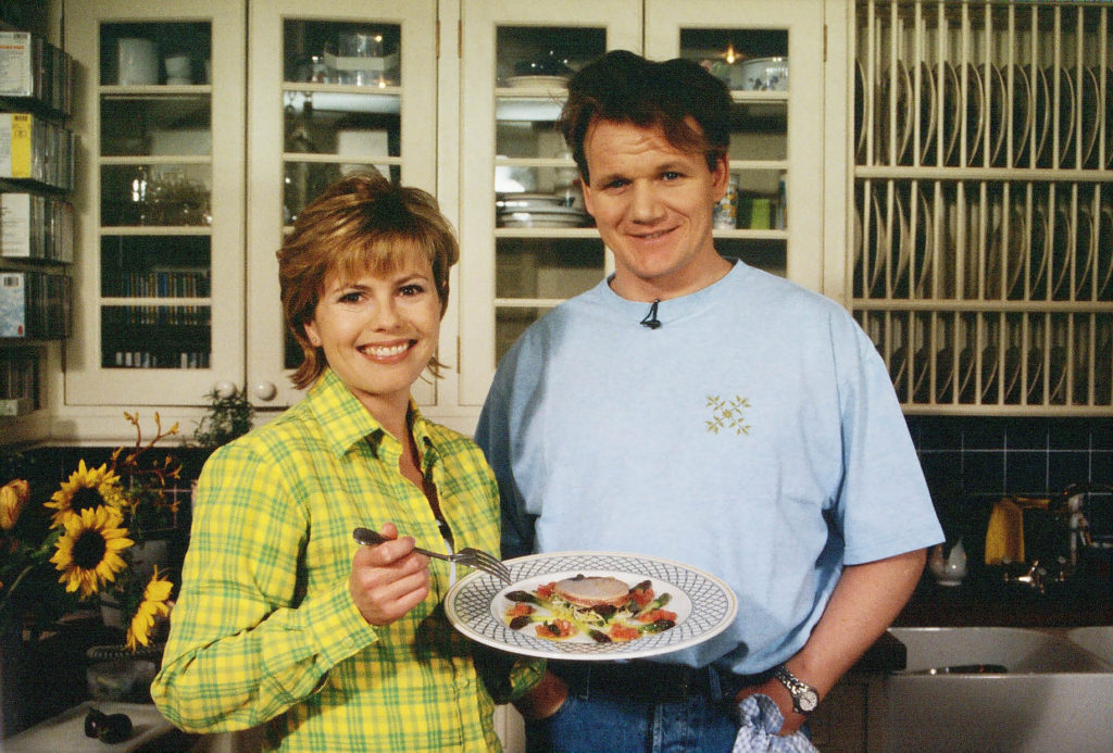 Gordon Ramsay as a young chef