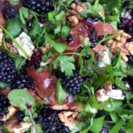 Blackberry stilton and walnut salad recipe from Liz Earle Wellbeing