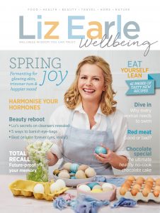 Liz Earle Wellbeing Spring 2018 cover