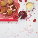 fizzy strawberry jam compote and all butter spelt scones recipe for Wimbledon Liz Earle Wellbeing