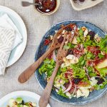 Picking blackberries on an autumn walk is one of our favourite activities. Savoury blackberry dishes give us an appreciation for their versatile uses. Try this delicious filling salad recipe for a quick and easy lunch! Photo by Georgia Glynn Smith