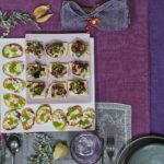 aubergine toasts canapes liz earle wellbeing