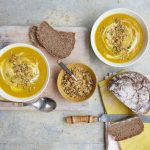 carrot soup savoury granola liz earle wellbeing
