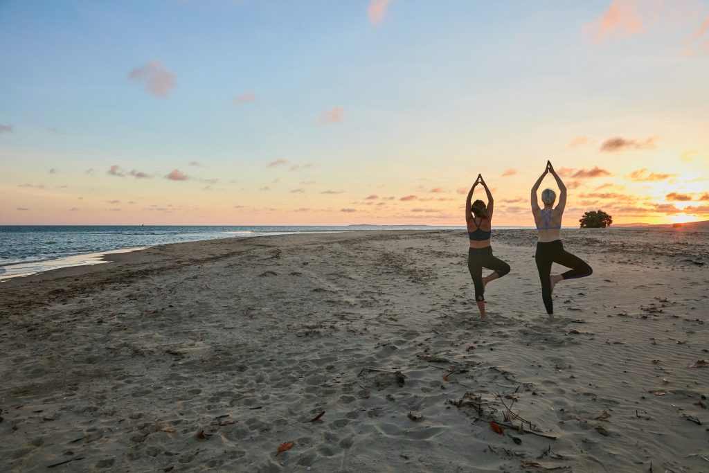 lily polly yoga Stretches for better posture during the menopause
