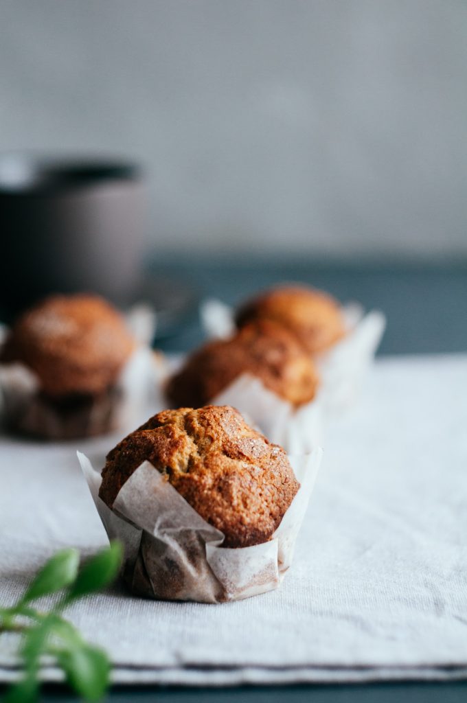 Banana muffin recipe with cinnamon