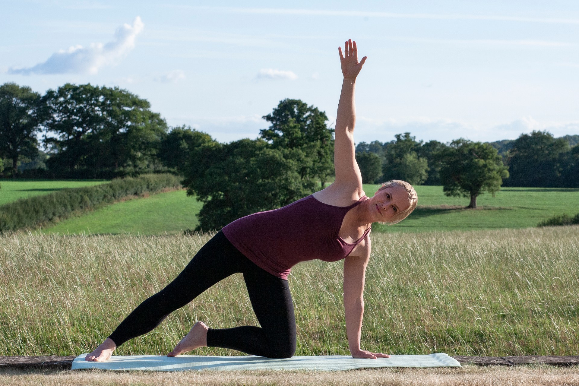 How to do Bharmanasana Variation Side Stretch