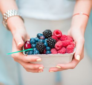 the right bite healthy eating on the go berries Liz Earle Wellbeing Spring
