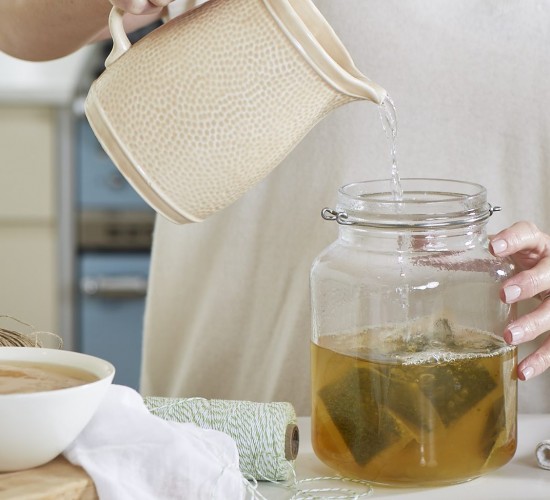 Kombucha recipe Liz Earle Wellbeing The Good Gut Guide