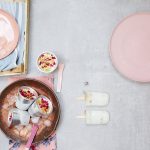 ice lollies persian rose kulfi frozen yoghurt - liz earle wellbeing