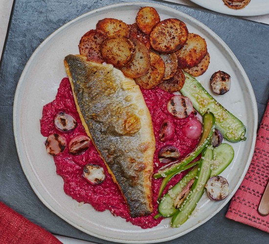 crispy sea bass header