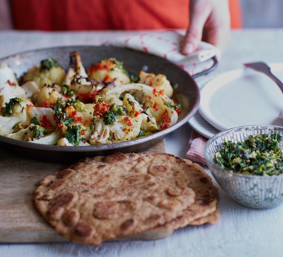 roasted cauliflower recipe