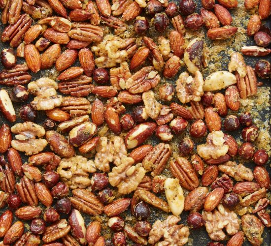 "Cheesy" nut trail mix recipe