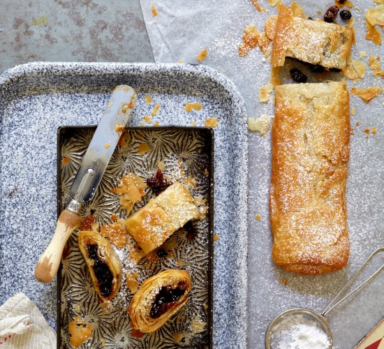Christmas strudel