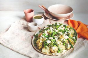 Broad bean salad recipe