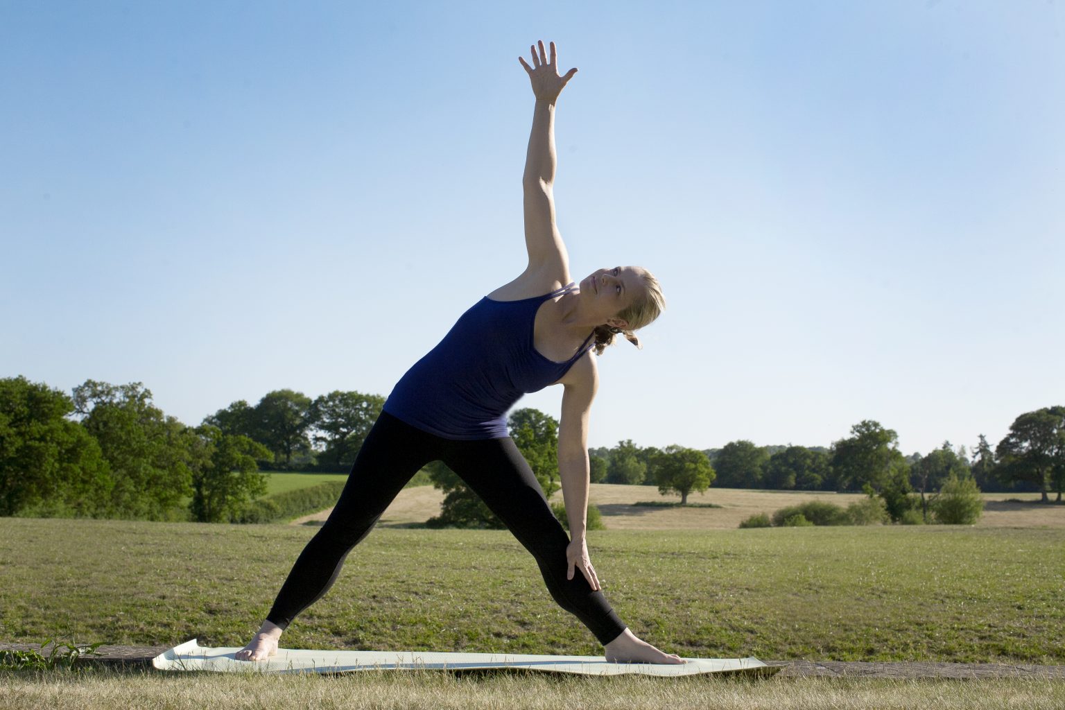 Standing yoga poses routine for grounding Liz Earle Wellbeing