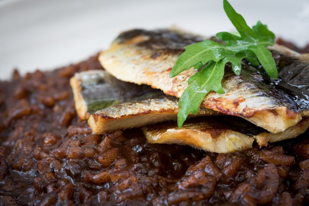 Risotto recipe with sardines and black garlic Liz Earle Wellbeing