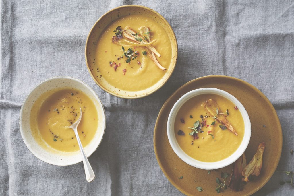 Jerusalem artichoke and parsnip soup recipe - Liz Earle Wellbeing