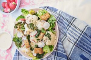 Kale and cauliflower salad
