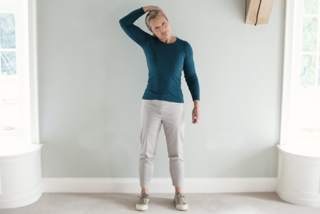 Liz’s simple 10-minute stretch routine