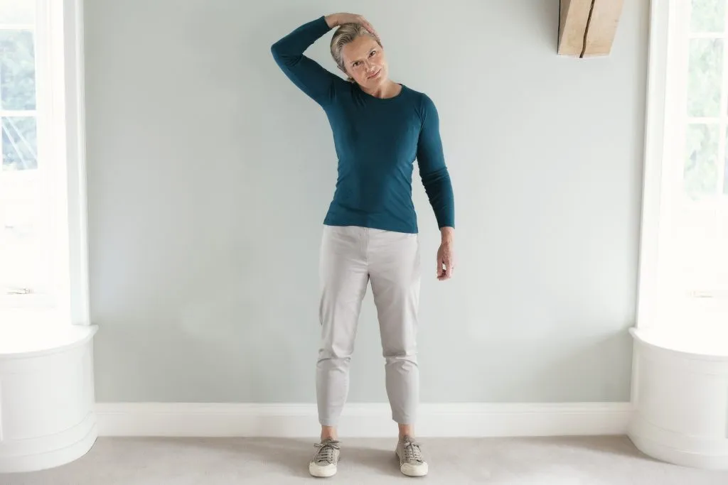 Liz’s simple 10-minute stretch routine