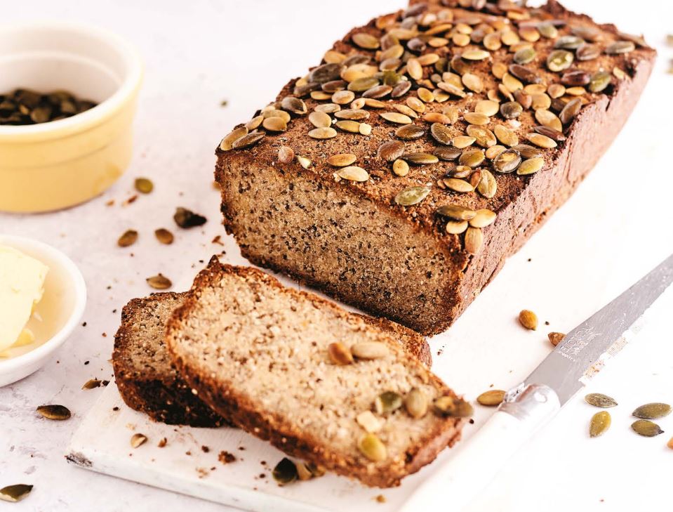 Seedy loaf recipe with almond flour and chia seeds - Liz Earle Wellbeing