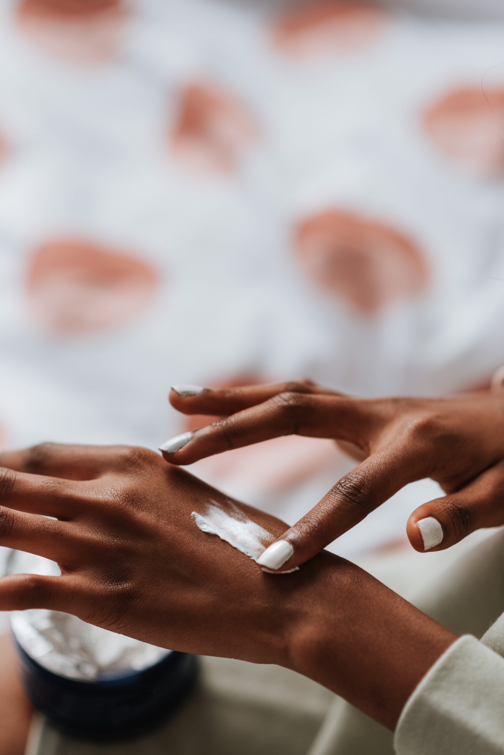 Simple at-home manicure for dry hands