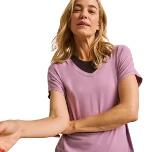 Relaxed V-Neck Yoga T-Shirt