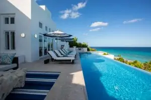 Long Bay Villa, Anguilla, sea terrace